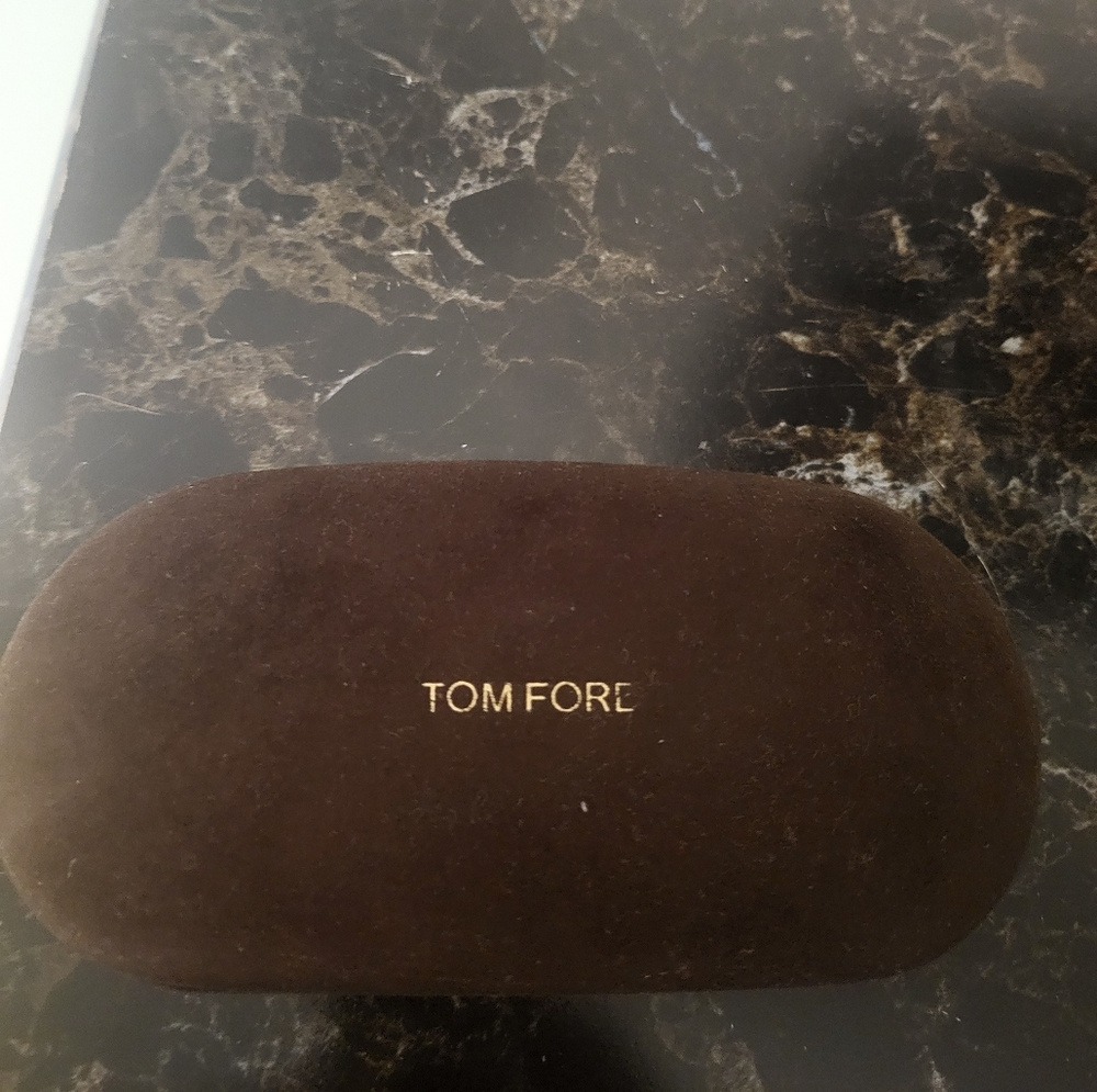 Tom Ford sunglasses with brown suede sunglass case for sell for women.